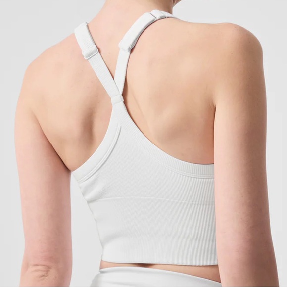 NWOT Alo Seamless Ribbed Favourite Bra Tank - Picture 4 of 6